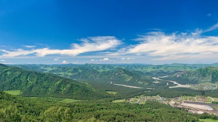 Fototapeta na wymiar View of Manzherok
