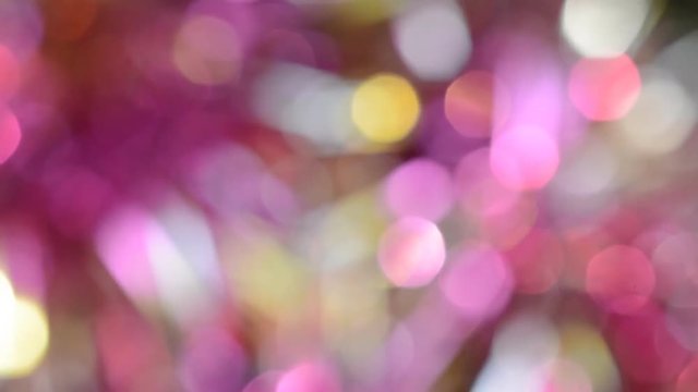 Pink or red Bokeh Background