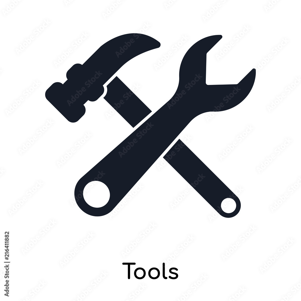Poster tools icons isolated on white background. modern and editable tools icon. simple icon vector illustr