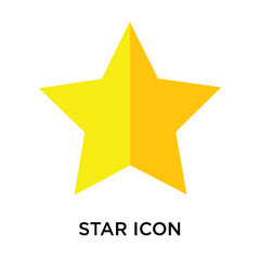 Obraz premium star icons isolated on white background. Modern and editable star icon. Simple icon vector illustration.