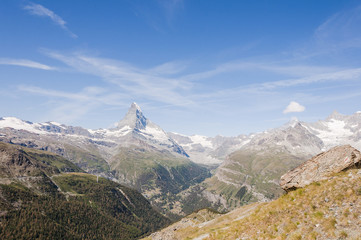 Zermatt, matterhorn, furi, zmutt, Blauherd, Sunnegga, zmuttgletscher, trockener steg, hörnlihütte, alpen, furggsattel, theodulpass,  furgggletscher, Wanderweg, Wallis,  Sommer, schweiz