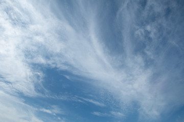 clouds with blue sky background