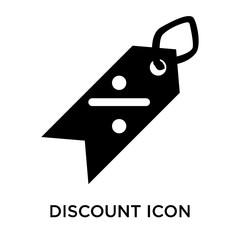 discount icons isolated on white background. Modern and editable discount icon. Simple icon vector illustration.