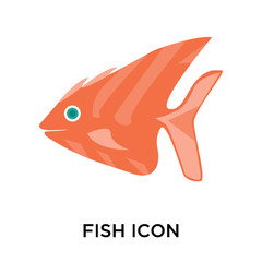 fish icons isolated on white background. Modern and editable fish icon. Simple icon vector illustration.