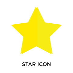 star icon isolated on white background. Simple and editable star icons. Modern icon vector illustration.