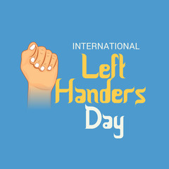 International Left-handers Day.