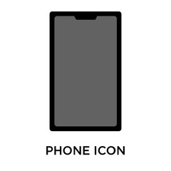 phone icons isolated on white background. Modern and editable phone icon. Simple icon vector illustration.