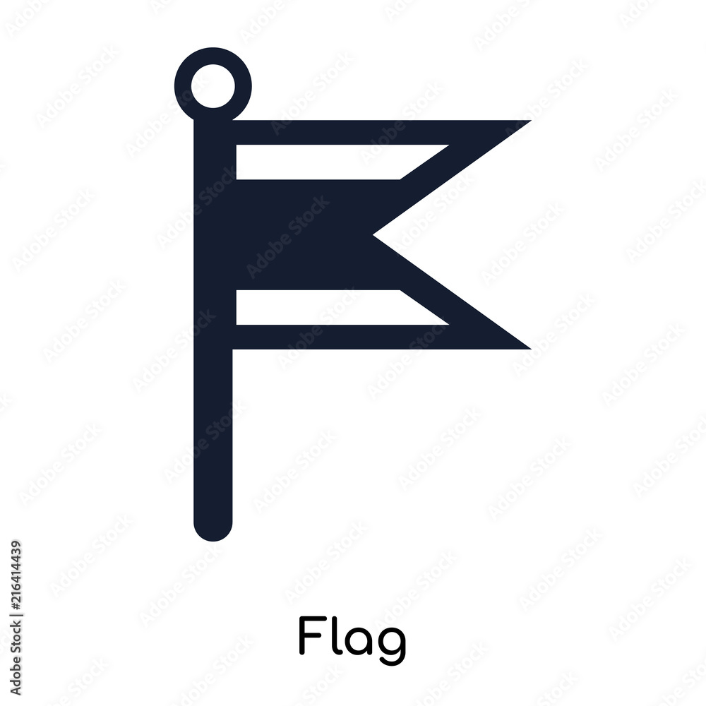 Poster flag icons isolated on white background. modern and editable flag icon. simple icon vector illustrat