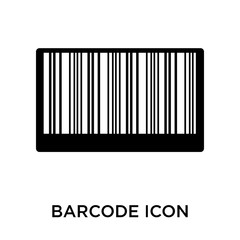 barcode icons isolated on white background. Modern and editable barcode icon. Simple icon vector illustration.