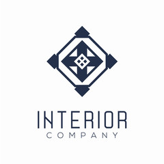 Minimalist Interior Logo Design Concept