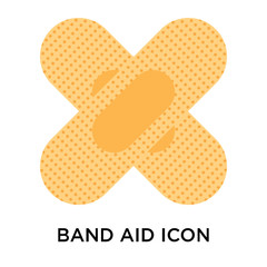 band aid icons isolated on white background. Modern and editable band aid icon. Simple icon vector illustration.
