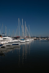 Obraz premium Boats in a row