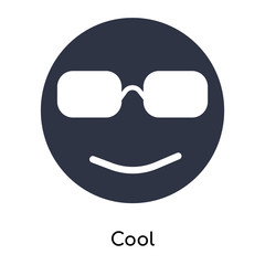 cool icon isolated on white background. Simple and editable cool icons. Modern icon vector illustration.