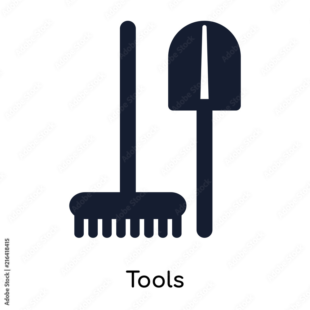 Poster tools icons isolated on white background. modern and editable tools icon. simple icon vector illustr