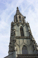 Fototapeta na wymiar minster in bern capital of switzerland historic church