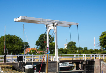 Klapp-Brücke in Veere