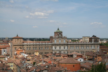 Veduta Palazzo Ducale di Modena dalla Torre Ghirlandina, Modena, Italia