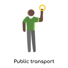 public transport icon isolated on white background. Simple and editable public transport icons. Modern icon vector illustration.