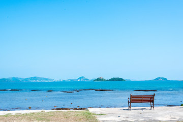 Beautiful nature sea summer background