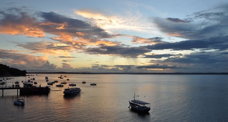 Por do Sol, Morro de São Paulo