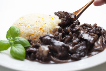 牛肉のワイン煮