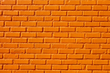 Orange Brick Wall 