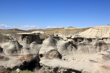 Hoodoos und Badlands Bisti Wilderness Area New Mexico USA