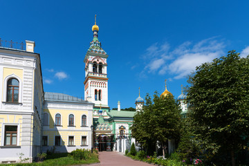 Orthodox Church of St. Nicholas at Rogozhskaya Sloboda in Moscow, Russia.