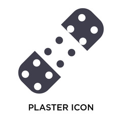 Plaster icon vector sign and symbol isolated on white background, Plaster logo concept