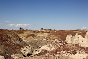 Hoodoos und Badlands Bisti Wilderness Area New Mexico USA