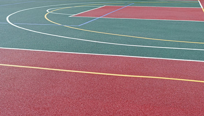 street basketball court