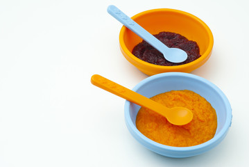 baby foods from pumpkin and beet