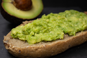 Avocado Nahaufnahme als Aufstrich