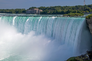 Fototapeta na wymiar Niagara Falls from the Canadian side