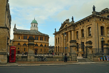 Fototapeta na wymiar Oxford city views