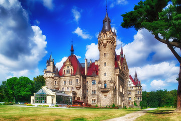 Pałac w Mosznej, Polska © Senatorek