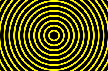 yellow and black circles background