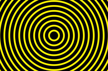 yellow and black circles background