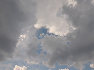 sky, nature, clouds, tree, landscape, blue, cloud, summer, trees, green, field, sun, light, cloudy, forest, white, beautiful, grass, weather, outdoors, spring, rural, meadow, cloudscape, sunset