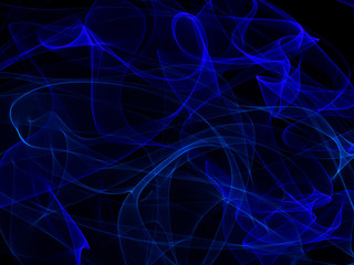 Abstract soft blue smoke background