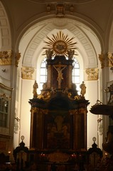 Fototapeta premium Église Saint-Michel de Hambourg (Allemagne) 
