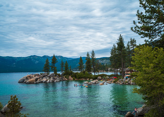 Sand Harbor Beach Lake Tahoe Nevada State Park