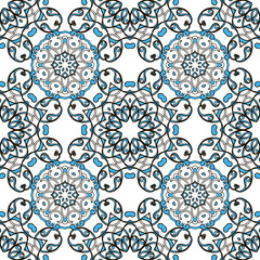 Seamless islamic Moroccan pattern. Arabic geometric ornament