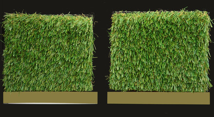 close up on the artificial turf samples for sale