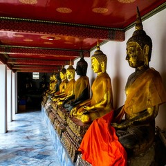 Thai Golden Buddahs