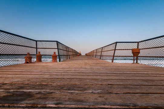 Steg am Meer