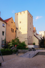 The city of Regensburg in Bavaria Germany