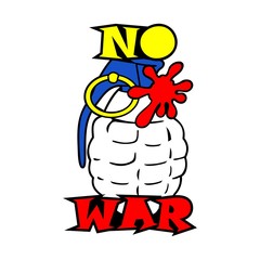 Stop War Grenade
