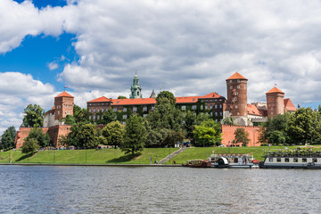 Naklejka premium Krakau – Königsschloss auf dem Wawel