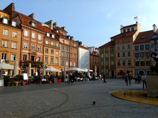 Naklejka na ściany i meble Altstadt von Warschau